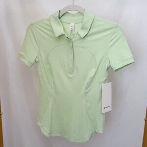 Lululemon Quick Drying Short Sleeve Polo Size 0!